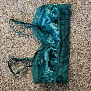 Aerie Velvet Bralette Top